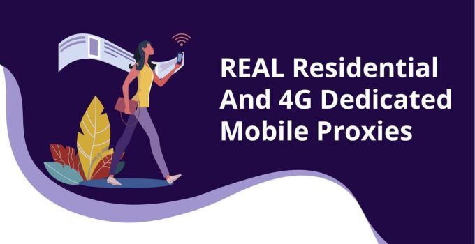 Difference Between 4G Mobile and Residential Proxies