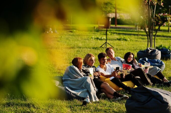 open air cinema