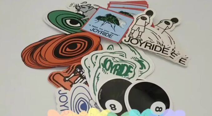 MOQ stickers